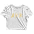 Music Artists AR Rahman Filmography Mash Custom Printed Graphic Design Crop Top T-Shirt for Women